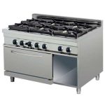 Fogão a gás com forno