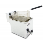Fritadeira eléctrica monofásica 8L c/torneira