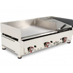 Frytops a Gás 67 Cm aço retificado grelhador a gás 35 Cm