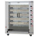 Grelhador Vertical de Frango a gás 5 Espetos (não incluídos) 1160x450x1290