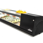 Vitrine Refrigerada Bandejas 6 c/3 Níveis GN1/3 Preto