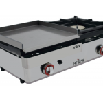 Bandeja coletora para chapa adicional 40x40 Cm sobre fogão