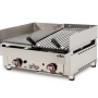 Frytops a Gás 33 Cm aço Retificado de 15 Mm + Grelhador a Gás 35 Cm 670x590x345h Mm