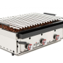 Grelhador a Gás Com Grill Inox Regulável Em 3 Alturas 900X600X260