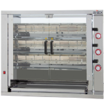 Grelhador Vertical de Frango a gás 3 Espetos (não incluídos) 1160x450x930