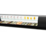 Vitrine Refrigeradas 8 Bandejas GN 1/3 Preto