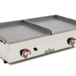 Chapa a gás serie dupla anti-oxidação 400x400 + 400x400