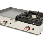 Chapa a gás em Aço anti-oxidação com fogão