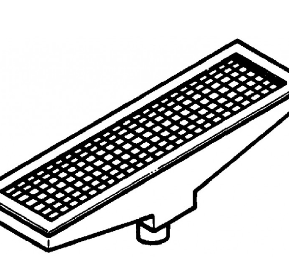 Pia Com Sifão Vertical Inox 80 Cm