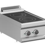 Fogão elétrico de cerâmica 2 queimadores de mesa