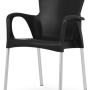 Pack 40 Cadeiras EVA preto