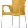 Pack 20 Cadeiras LARA AMARELO