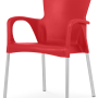 Pack 40 Cadeiras LARA VERMELHO