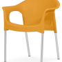 Pack 20 Cadeiras MARY AMARELO