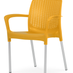 Pack 20 Cadeiras ALEXA RATTAN Amarelo Mel