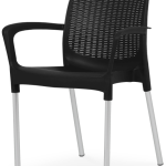 Pack 40 Cadeiras ALEXA RATTAN Preta