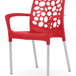 Pack 20 Cadeiras ALEXA ROUND Vermelho Ruby