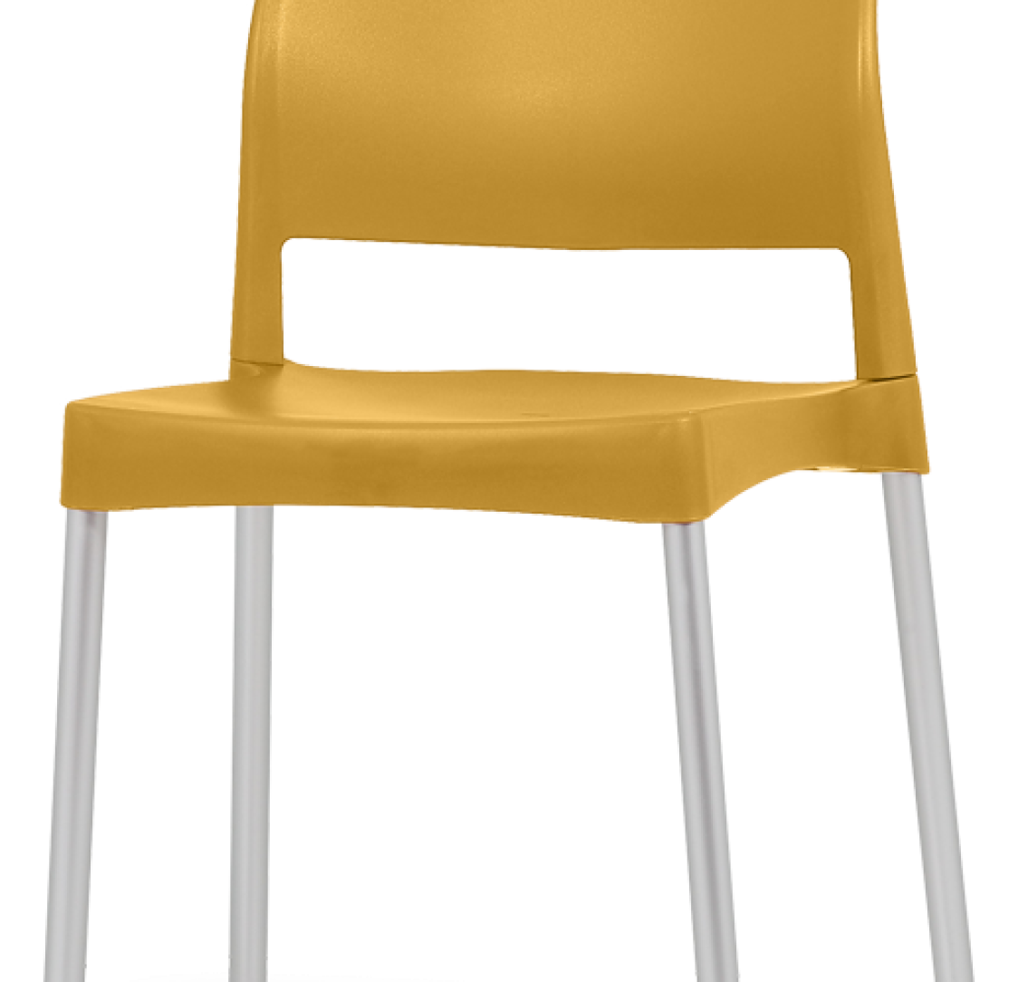 Cadeira COMBI CRISTI Sem Braços Amarelo Mel