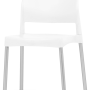 Pack 40 Cadeiras COMBI CRISTI Sem Braços Branco