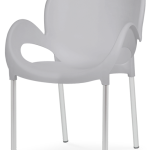 Pack 20 Cadeiras HEART Cinza Ice
