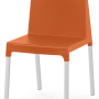 Pack 20 Cadeiras INCA Laranja Tijolo