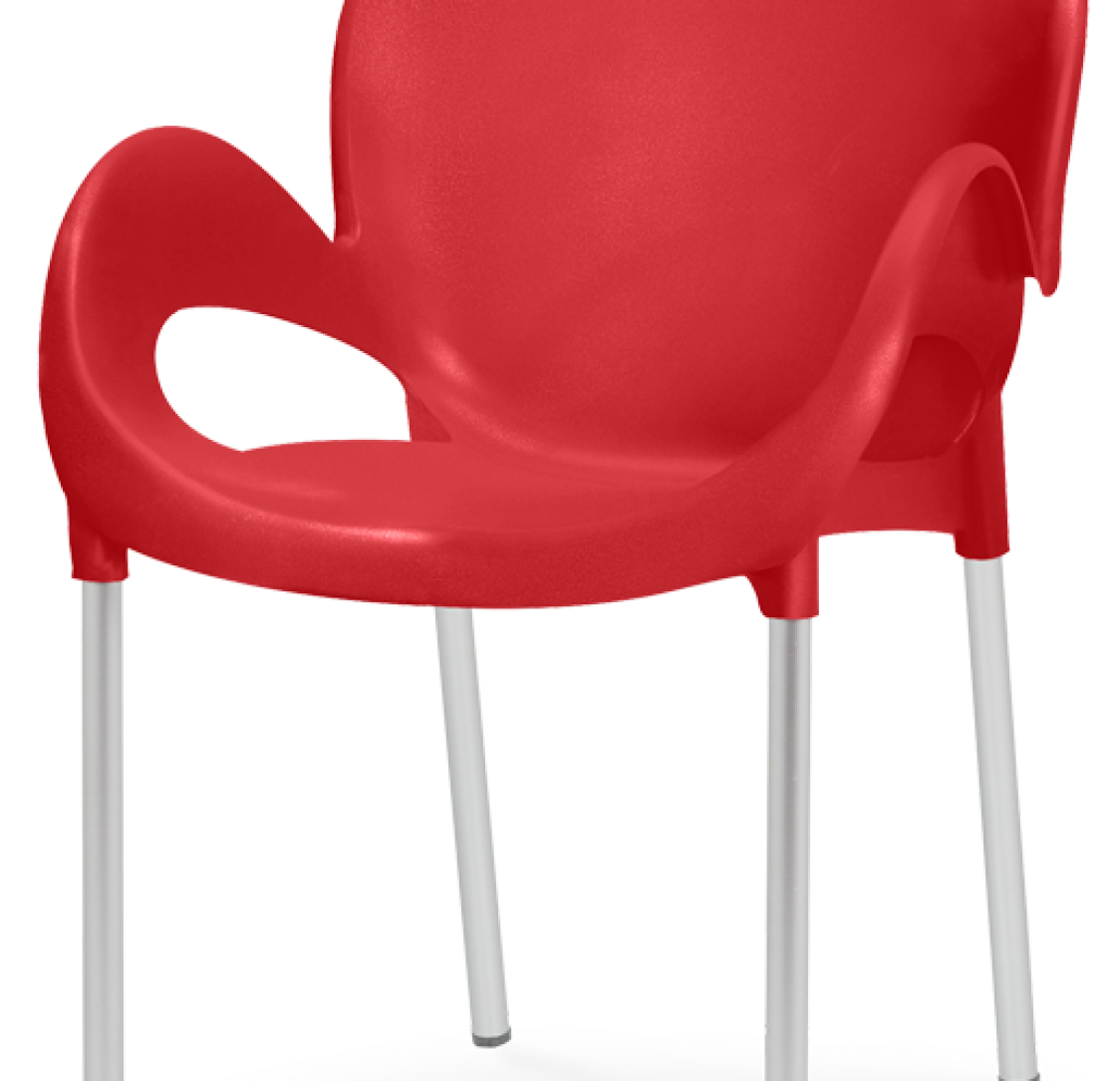 Cadeira CLOUD Vermelho Ruby