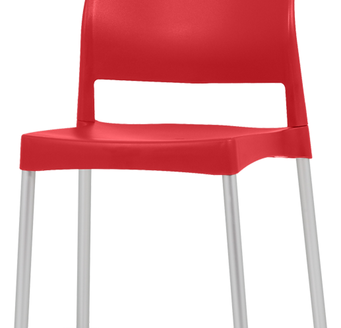 Cadeira COMBI CRISTI Sem Braços Vermelho Ruby