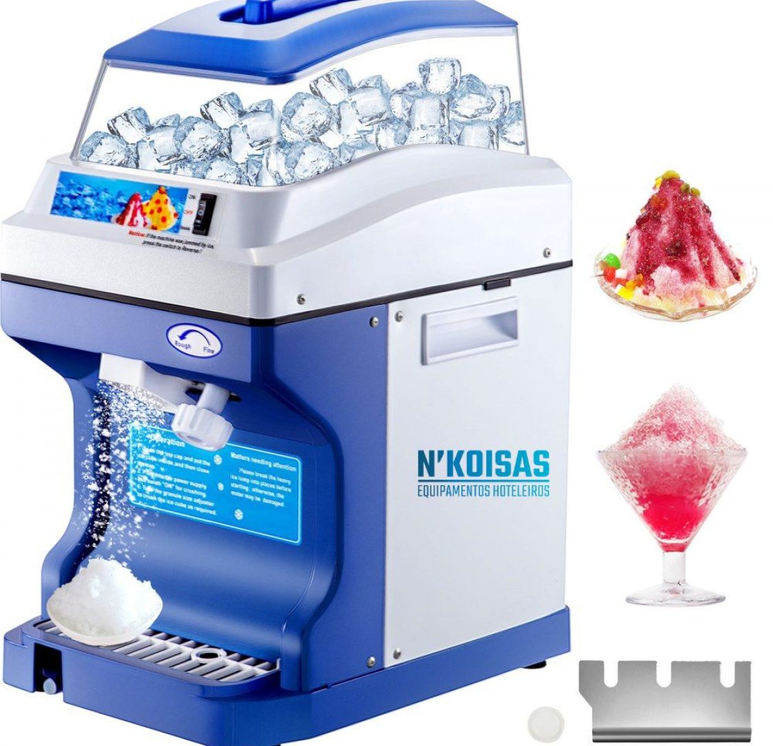 Máquina de picar gelo eléctrica para cocktails