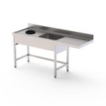 Mesa de lavagem - 1800 x 700 x 850 mm