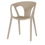 Pack 16 Cadeiras ATLANTIC Taupé Fawn