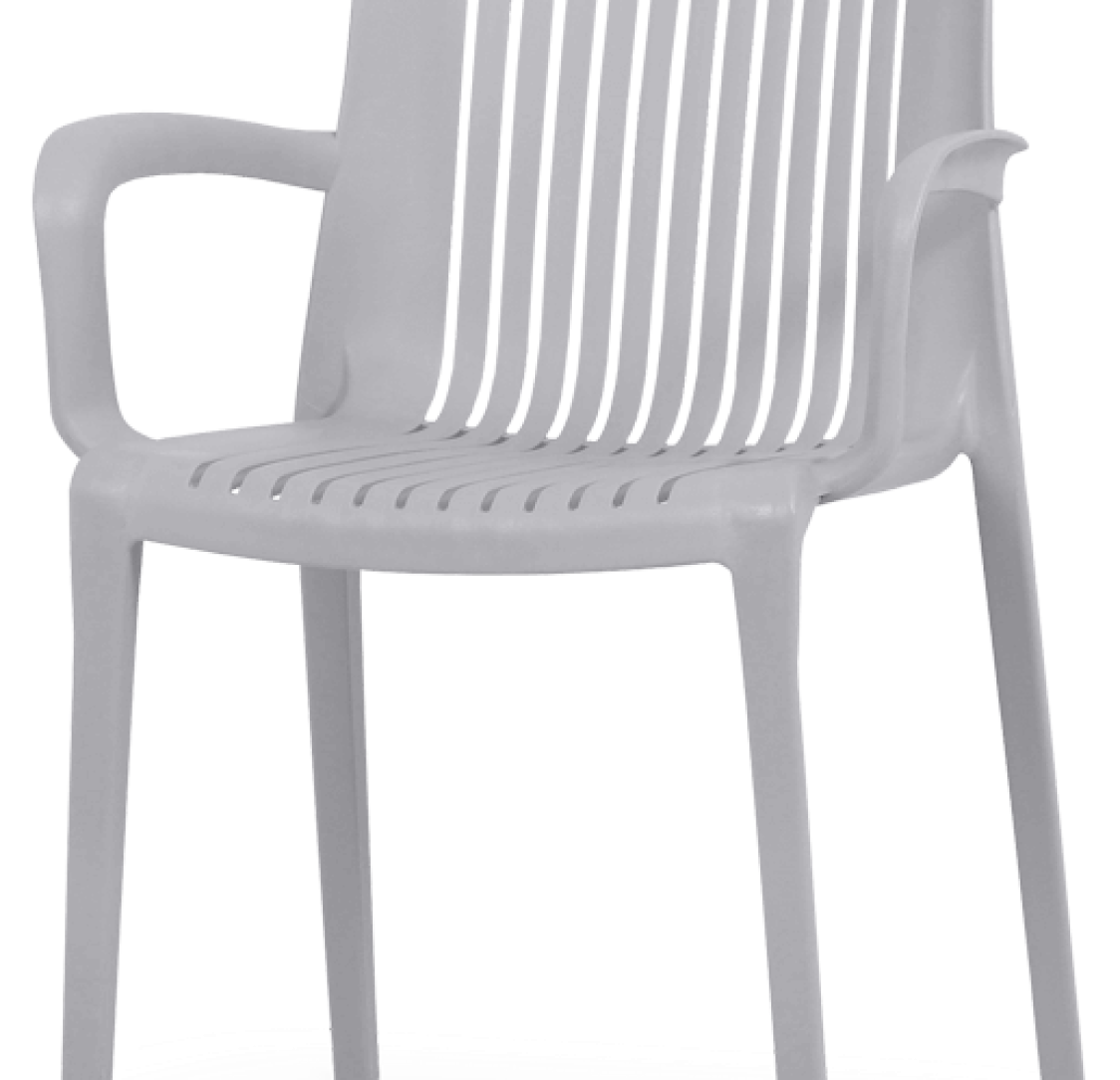 Cadeira DALLAS Cinza Ice