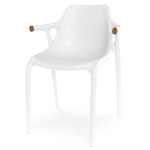 Pack 16 Cadeiras Karl Branco