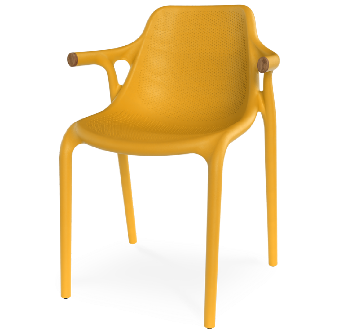 Cadeira Karl Amarelo