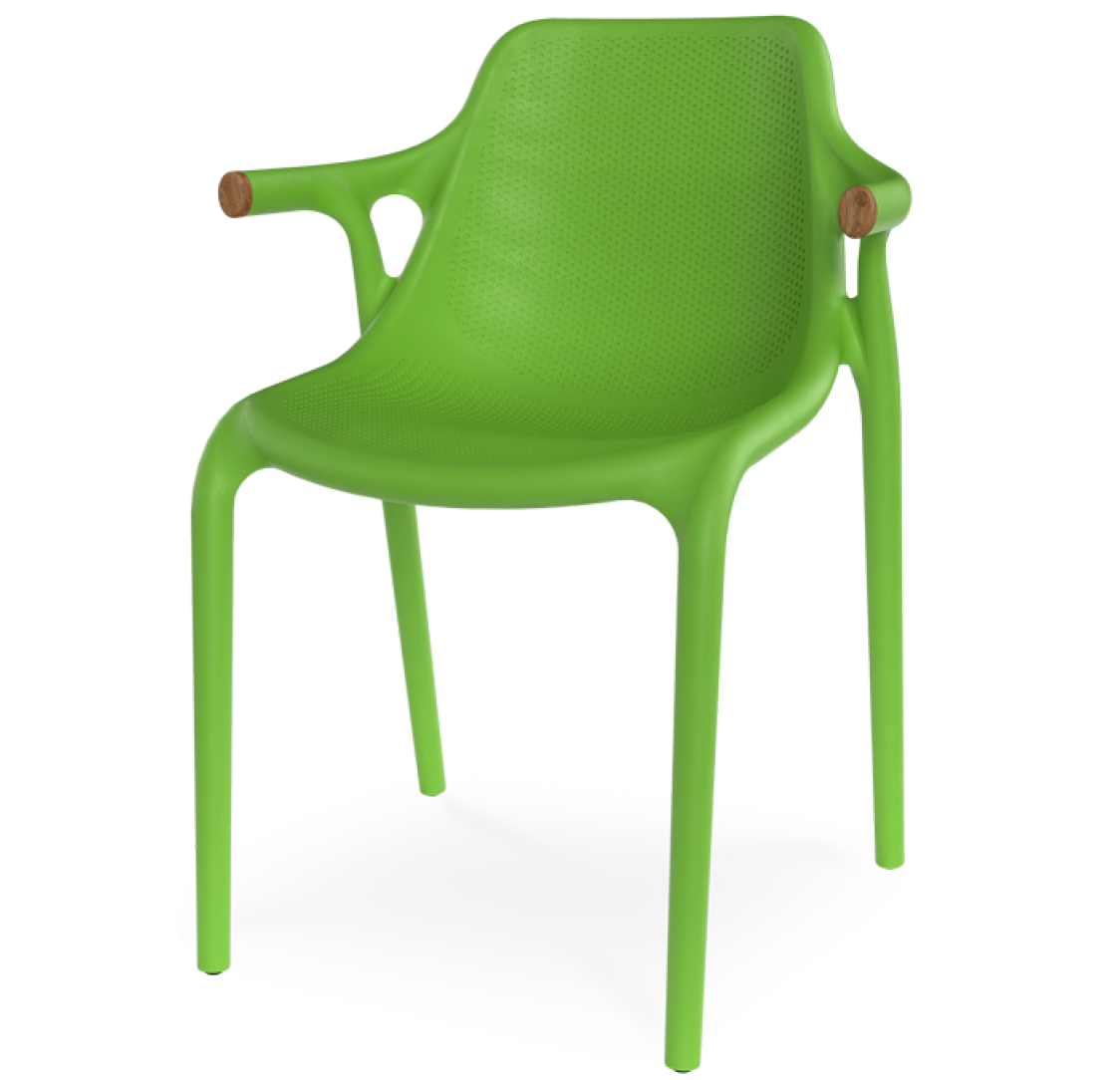 Cadeira Karl Verde Pêra