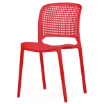 Pack 16 Cadeiras Montana Squares Vermelho