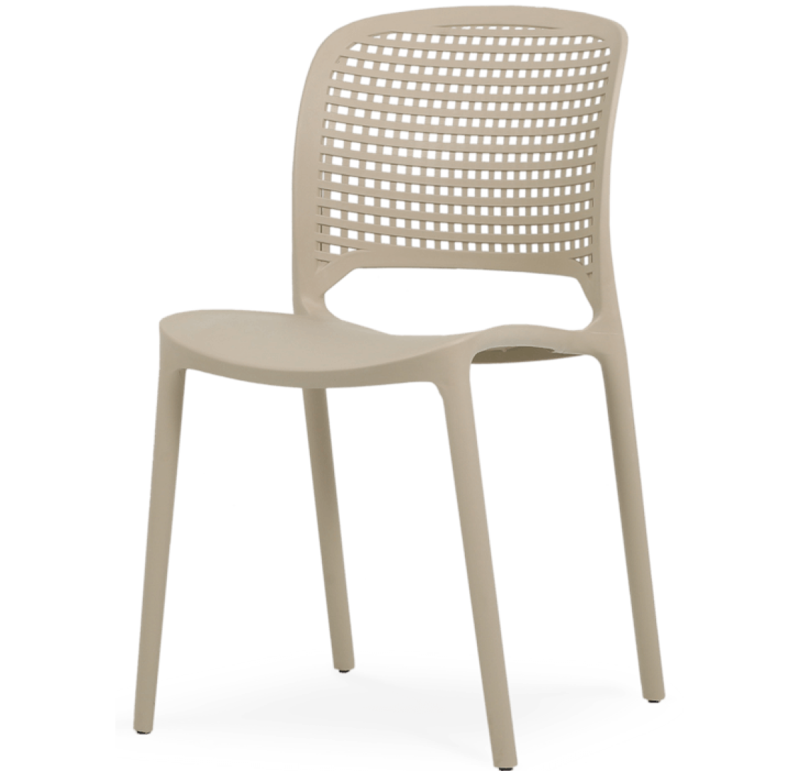 Pack 16 Cadeiras Montana Squares Taupé Fawn