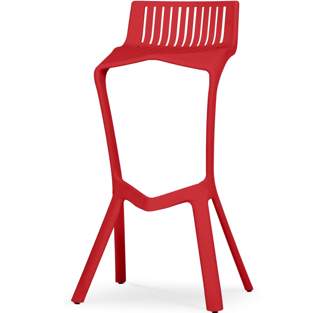 Cadeira de Bar Texas Bar Vermelho