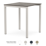 Pack 10 Mesas Metal Industrial Concrete