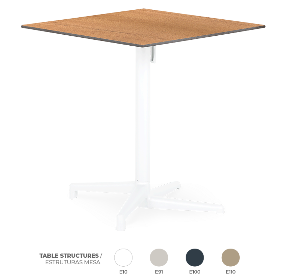 Pack 12 Mesas Boomerang Cottage Oak