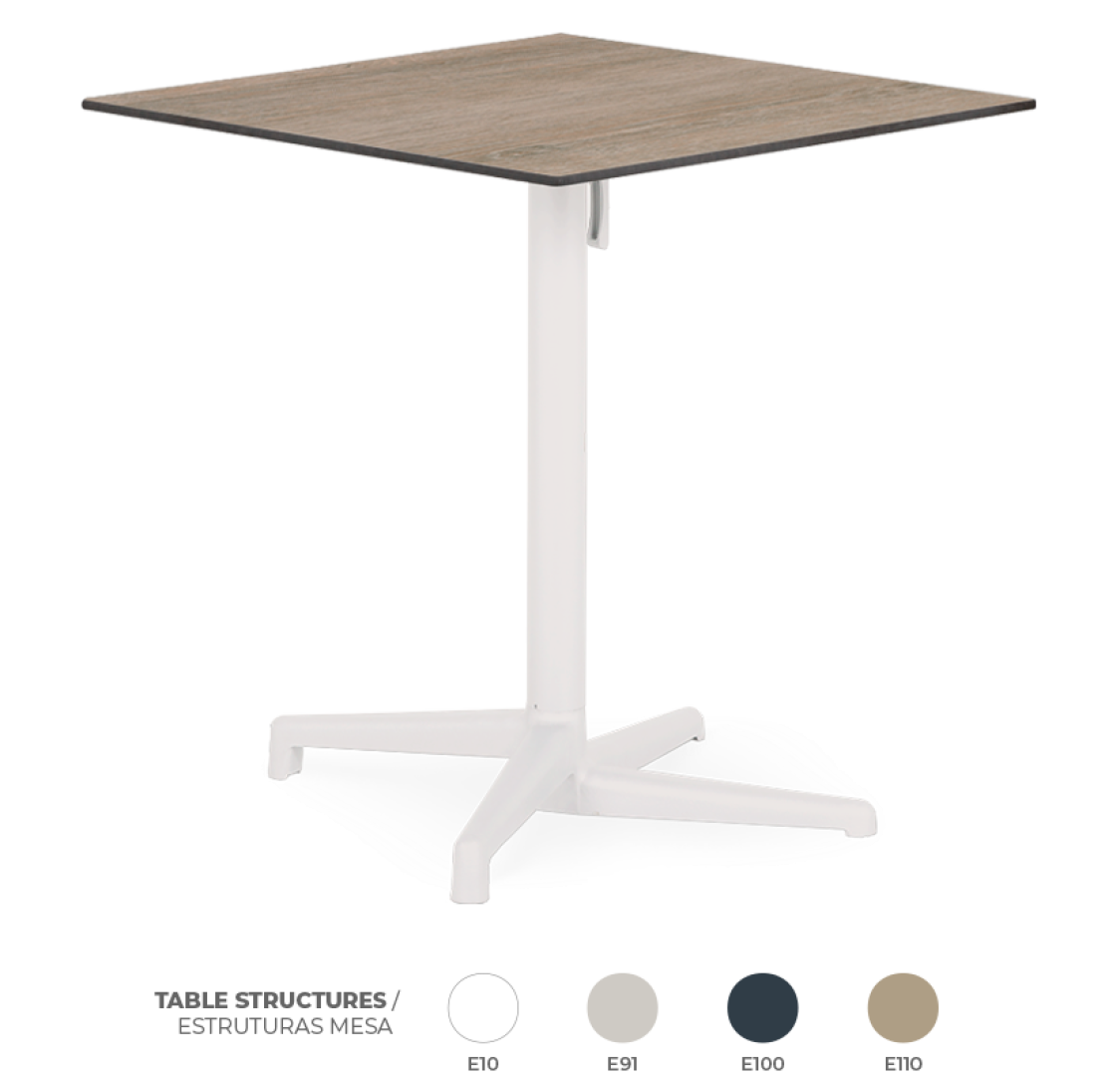 Pack 12 Mesas Boomerang Provincial Oak