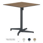 Pack 12 Mesas Boomerang Chestnut