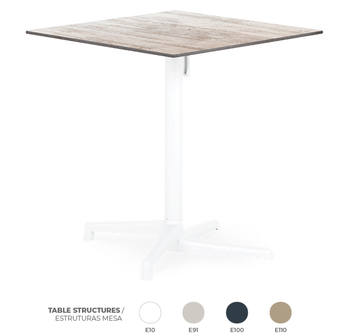 Pack 12 Mesas Boomerang Rustico