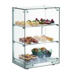 Vitrine Neutra de 3 pisos - 60l - 406X350X618mm
