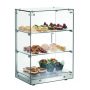 Vitrine Neutra de 3 pisos - 60l - 406X350X618mm