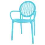 Pack 16 Cadeiras Noah com Braços Azul Sky