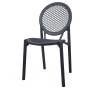 Pack 16 Cadeiras Noah sem Braços Antracite