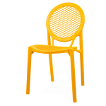 Pack 16 Cadeiras Noah sem Braços Amarelo