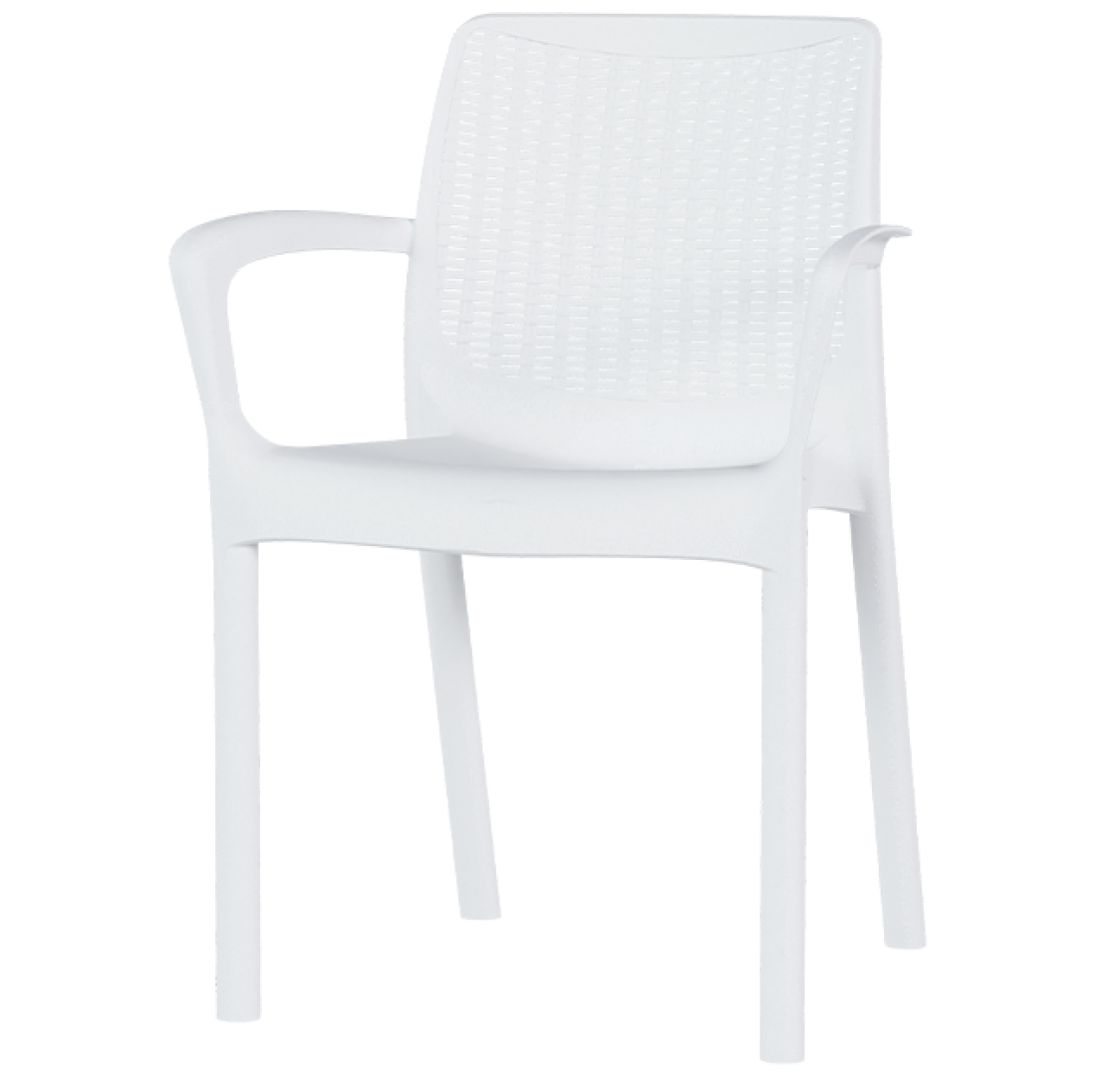 Pack 20 Cadeiras Indy Ratan Branco