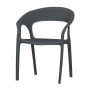 Pack 16 Cadeiras Aria Antracite