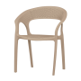 Pack 16 Cadeiras Aria Taupé Fawn